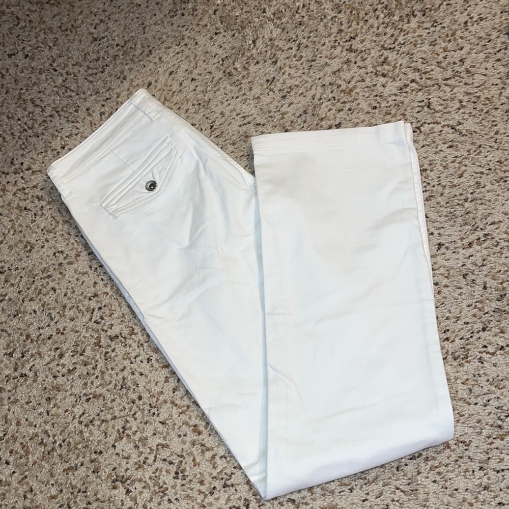 BANANA REPUBLIC White Jeans